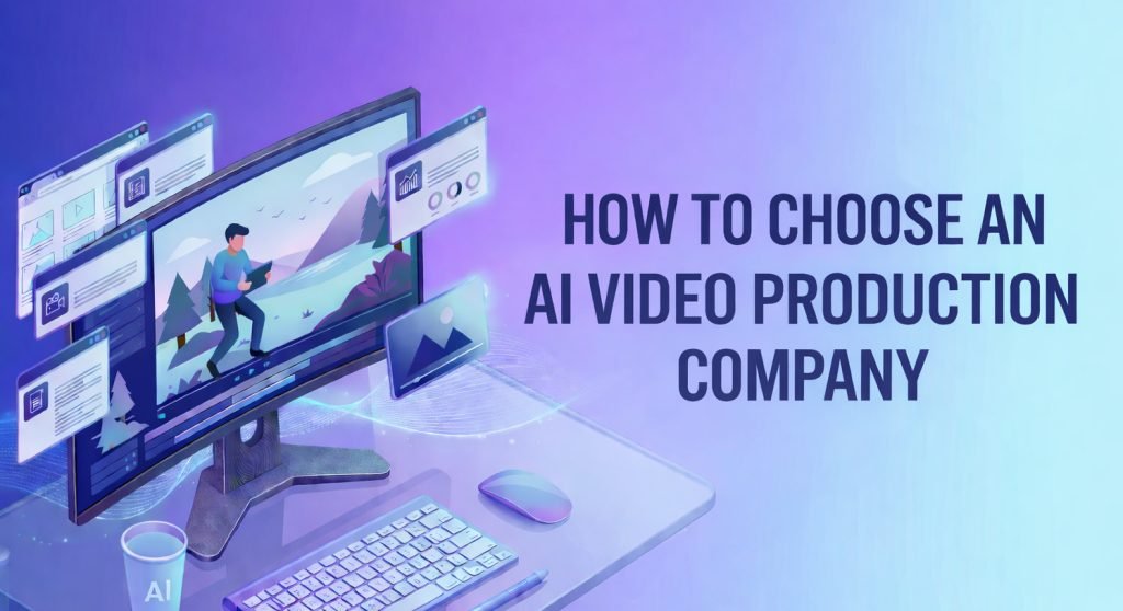 How to choose an AI video production company
